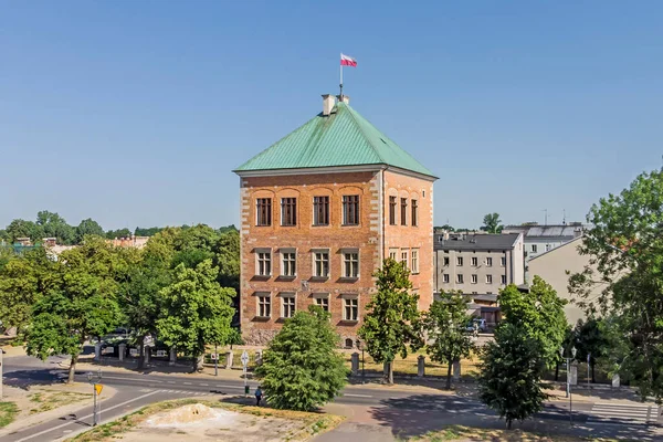 Βασιλικό Κάστρο Στην Piotrkow Trybunalski Πολωνία — Φωτογραφία Αρχείου