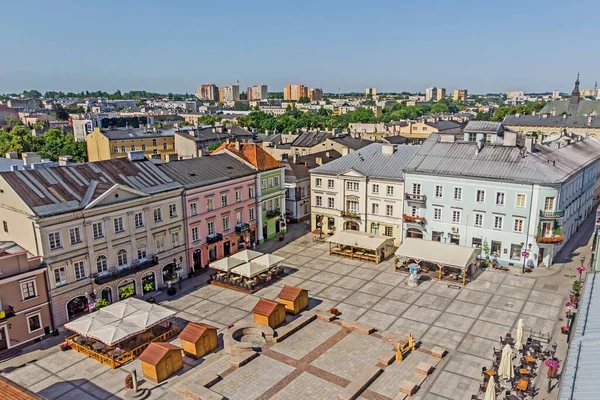 Cidade Piotrkow Trybunalski Polónia — Fotografia de Stock