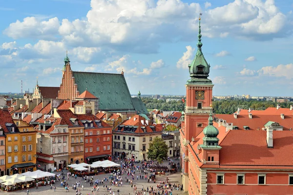 Warszawa Polen Över Staden — Stockfoto