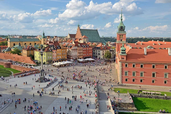 Varsóvia Polônia Vista Cidade — Fotografia de Stock