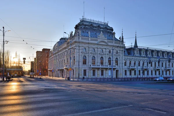 Lodz Şehri Poland Poznanski Sarayı Manzarası — Stok fotoğraf