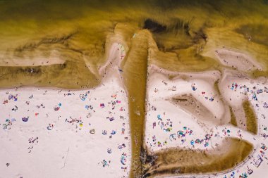 Baltık Denizi - güzel Polonya kıyıları.