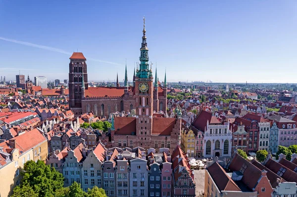 Casco Antiguo Gdansk Polonia — Foto de Stock