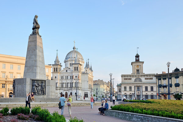 Polish town- Lodz, Poland