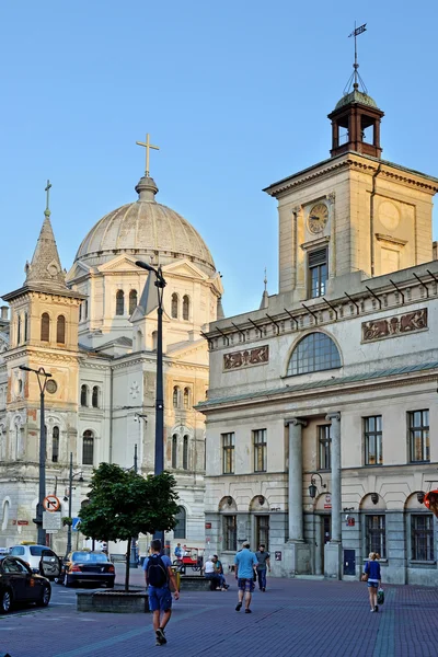 Lehçe kasaba-lodz, Polonya — Stok fotoğraf