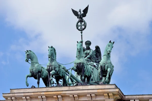 Brandenburger-porten til Berlin, Tyskland – stockfoto