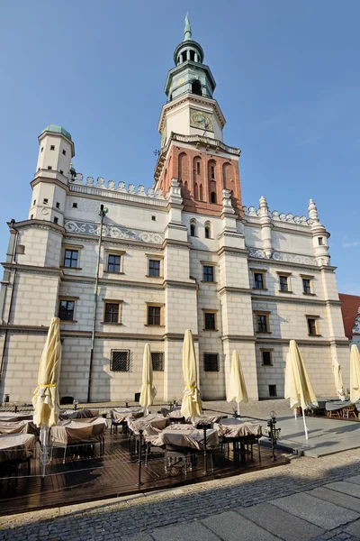 Plaza del mercado, Poznan, Polonia — Foto de Stock