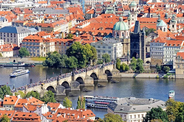 Most Karola w Pradze, Czechy — Zdjęcie stockowe