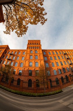 Manufaktura - Tarihi bina - Lodz, Polonya