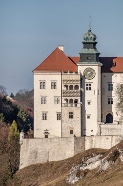 Pieskowa Skala 'daki kale. Polonya.