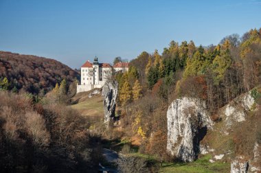 Pieskowa Skala 'daki kale. Polonya.