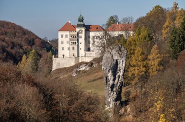 Pieskowa Skala 'daki kale. Polonya.