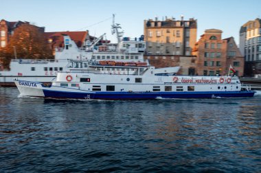 Passenger ship in Gdansk, Poland