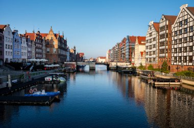 Eski Şehir Manzarası - Gdansk, Polonya