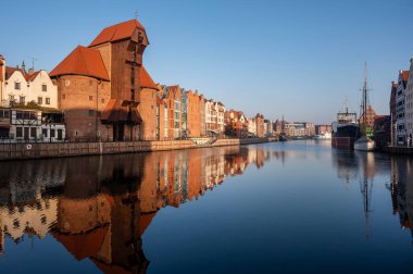 Eski Port Crane, Gdansk, Polonya