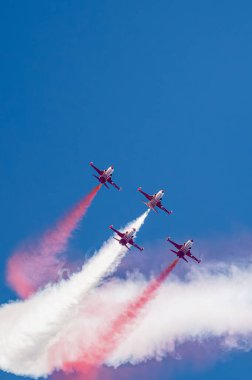 The Turkish Stars- are the aerobatic demonstration team of the Turkish Air Force