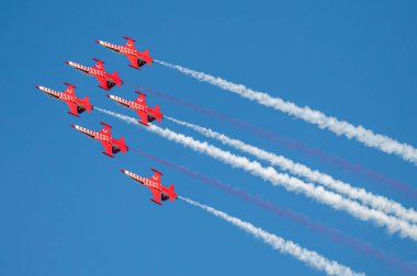 The Turkish Stars- are the aerobatic demonstration team of the Turkish Air Force