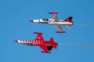 The Turkish Stars- are the aerobatic demonstration team of the Turkish Air Force