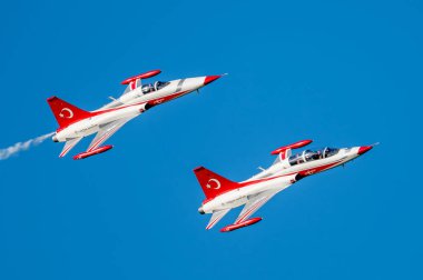 The Turkish Stars- are the aerobatic demonstration team of the Turkish Air Force
