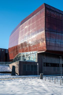 Kopernik 'in Cenneti Varşova' daki Kopernik Bilim Merkezi 'nin bir parçası olan bir gökevi.