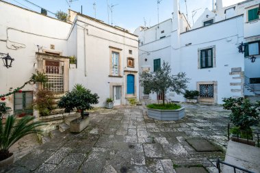 Martina Franca, Piazza Maria Immacolata. İtalya.