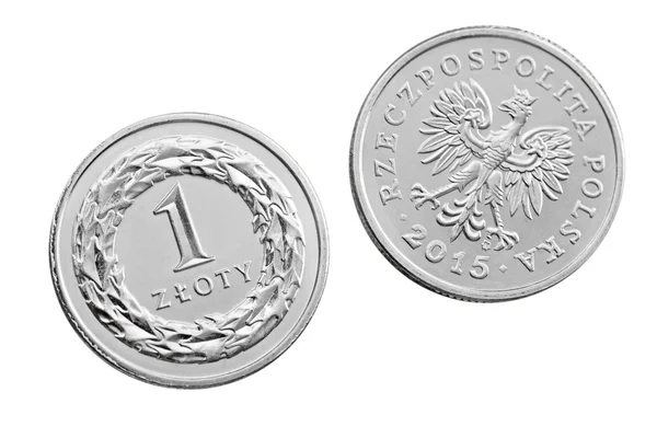 Polish zloty PLN — Stock Photo, Image