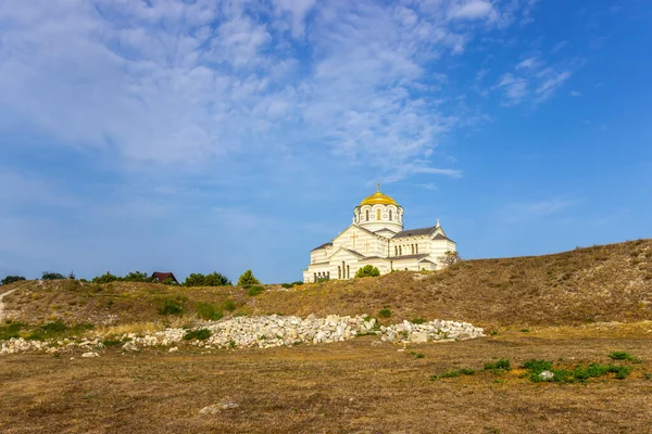クリミア共和国 セヴァストポリ市 古代チェルソネソス 聖ウラジーミル大聖堂 — ストック写真