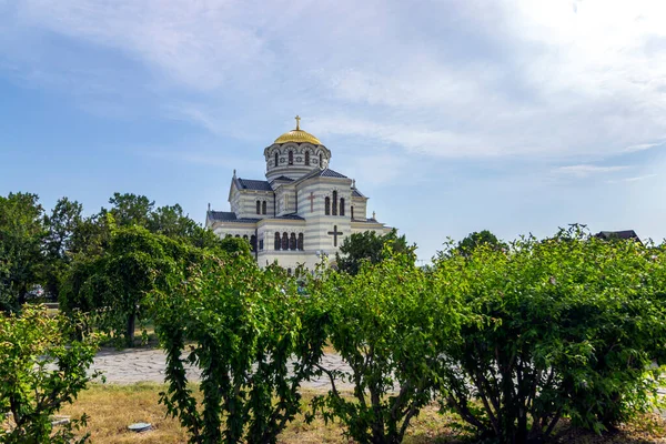 Republiek Van Krim Stad Van Sevastopol Ancient Chersonesos Vladimir Cathedral — Stockfoto