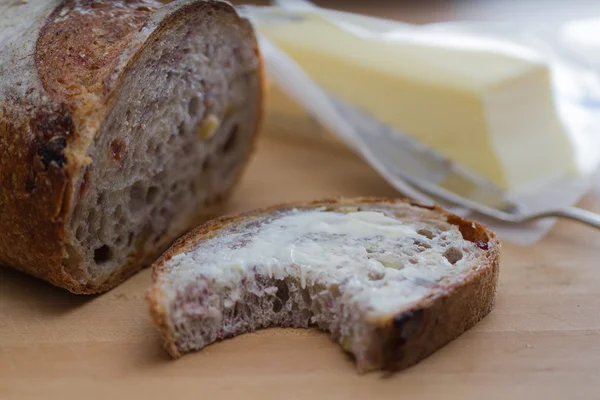 Cranberry Walnut Bread — Stock Photo, Image