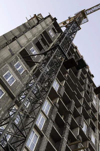 Highrise Construction Site — Stock Photo, Image