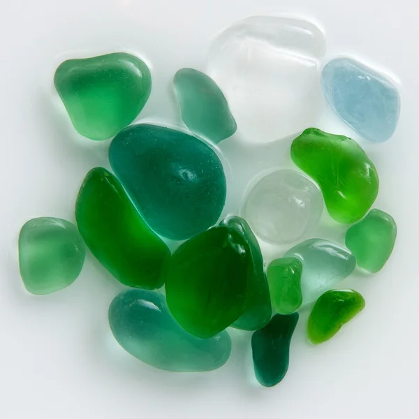 Polished wet glass — Stock Photo, Image
