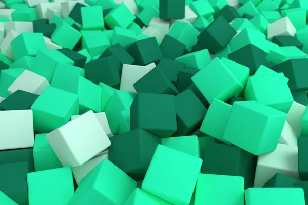 Fundo cubos 3D — Fotografia de Stock