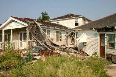 New Orleans, Louisiana, 26 Haziran 2006: Ağustos 2005 'te takılıp kalan Katrina Kasırgası