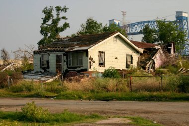 New Orleans, Louisiana, 26 Haziran 2006: Katrina Kasırgası 'nın 9.