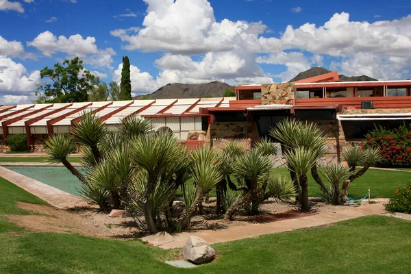 Scottsdale Arizona August 2008 Frank Lloyd Wrights Home Scottsdale Known Stock Photo