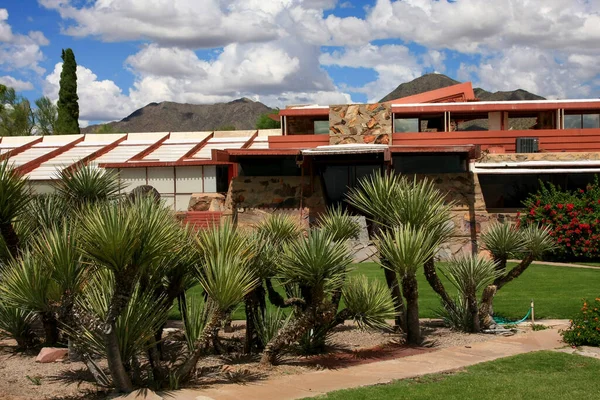 Scottsdale Arizona August 2008 Frank Lloyd Wrights Home Scottsdale Known Royalty Free Stock Images