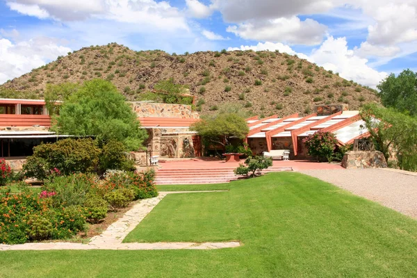 Scottsdale Arizona August 2008 Frank Lloyd Wrights Home Scottsdale Known Stock Picture