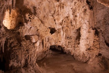 Carlsbad Mağaraları New Mexico. Mağaranın ana odası Büyük Oda olarak bilinir.