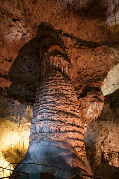 Carlsbad Caverns New Mexico Main Chamber Cavern Known Big Room — Stock Photo, Image