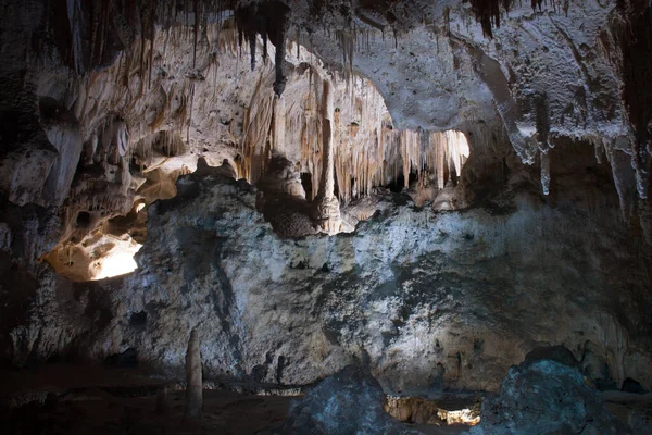 Carlsbad Caverns New Mexico Main Chamber Cavern Known Big Room — 스톡 사진
