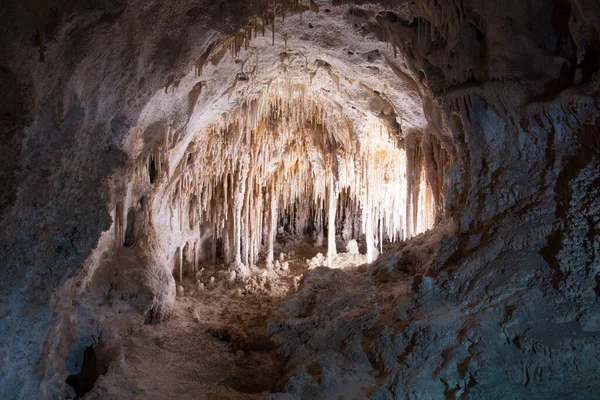 Carlsbad Caverns New Mexico Main Chamber Cavern Known Big Room — 스톡 사진