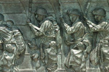 Washington DC, ABD-22 Haziran 2007: Washington 'daki Kore Savaşı Anıtı