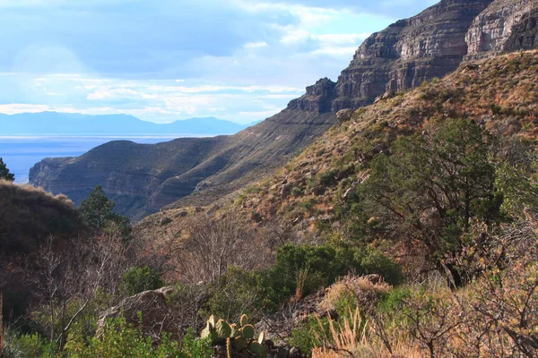 Montanhas Sacramento Dentro Oliver Lee State Park Novo México — Fotografia de Stock