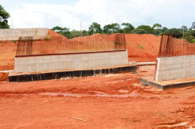 Brezilya 'nın kuzeybatı bölgesinde yeni bir yol inşaatı