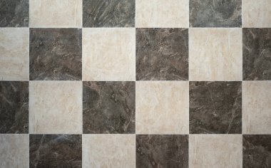 Gri ve Bej Kareli Taş Döşeme Yüzeyi desenli