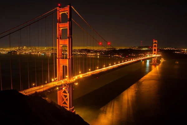 Puente de puerta de oro Imagen de stock