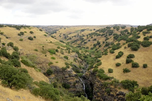 Golan Tepeleri manzara.