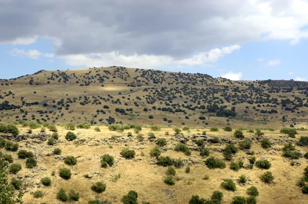 Golanhoogten landschap. — Stockfoto