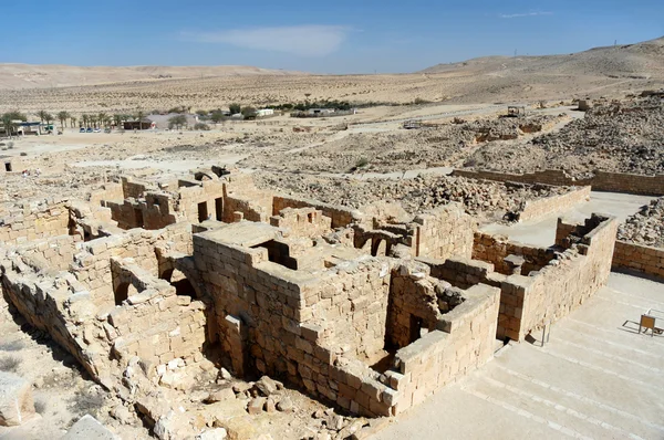 Oude ruïnes van Nabataean stad Memphis, Israël — Stockfoto