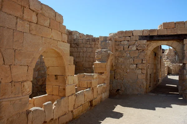 Antiguas ruinas de la ciudad de Nabatea Memphis, Israel — Foto de Stock